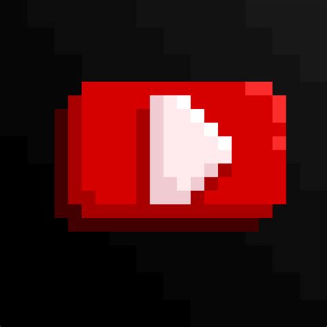 Pixilart Youtube Icon By Menty