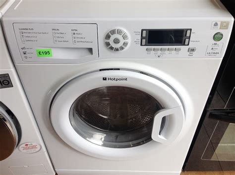hotpoint ultima 10kg white a super silent washing machine in alvaston derbyshire