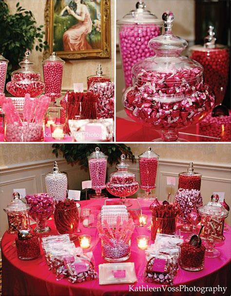 Ideas For Buffet Table Pink Candy Buffet Candy Buffet Tables Candy