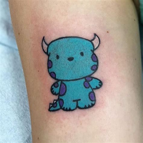 sully tattoo from monster s inc cool tattoos snoopy character