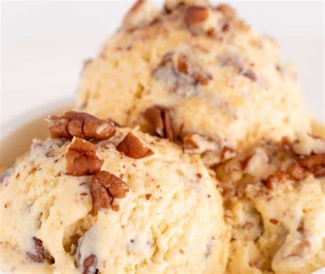 Incredibly Creamy Keto Butter Pecan Ice Cream Hungry For Inspiration