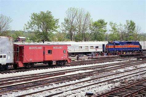 Caboose Hunt Maryland Midland The Greatrails North American Railroad