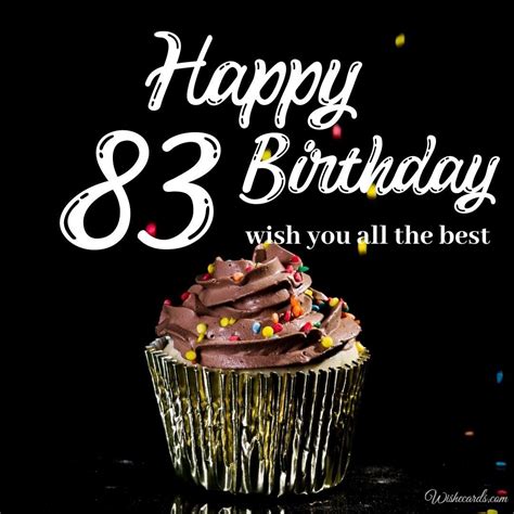 Beautiful Happy 83rd Birthday Images And Greeting Cards