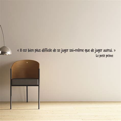 Les étoiles sont éclairées pour que chacun pu. Stickers muraux citations - Sticker Le petit Prince ...