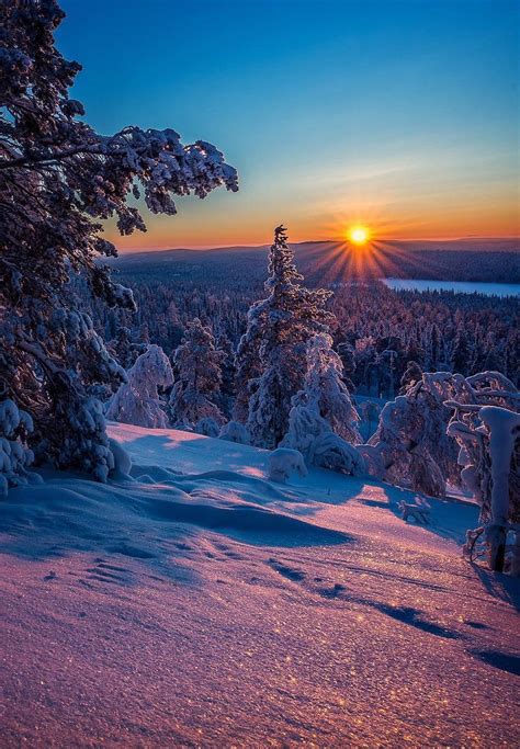Lapland Finland With Images Winter Landscape Winter