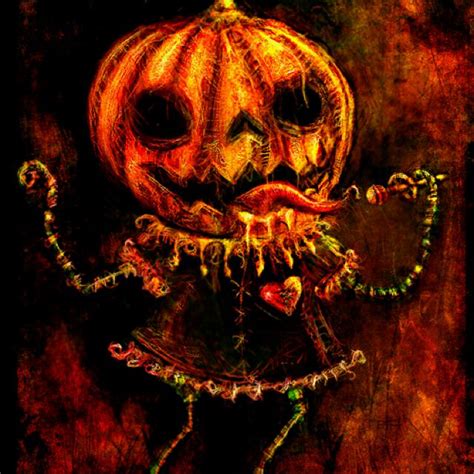 Pumpkin Girl Art Vintage Halloween Halloween Art Halloween Gourds