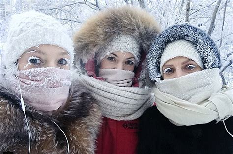 Blistering Cold Temps In Russia Are Freezing Peoples Eyelashes