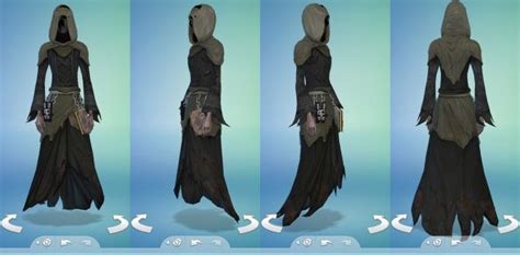 Grim Reaper Outfit By Snaitf At Mod The Sims Sims 4 Updates Grim
