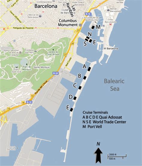 Cruises From Barcelona Spain Barcelona Cruise Ship Departures