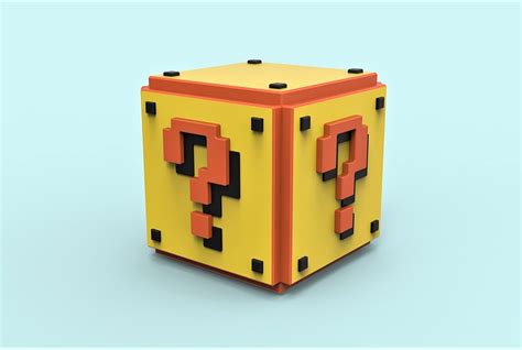 Mario Question Cube This Or That Questions Art Day Photoshop