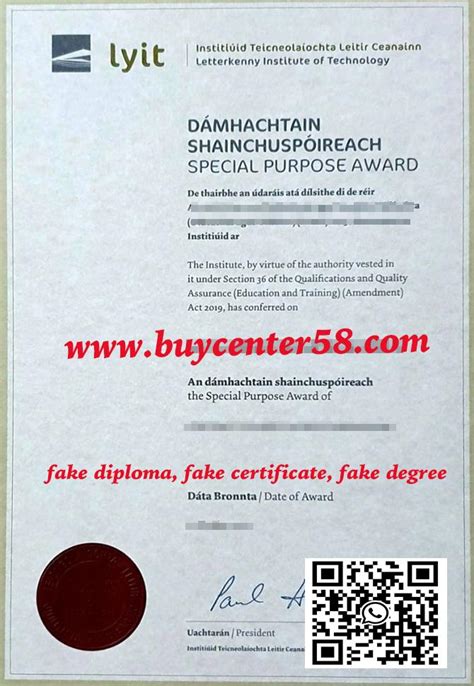 Lyit Certificate Buy Letterkenny Institute Of Technology Diploma Lyit