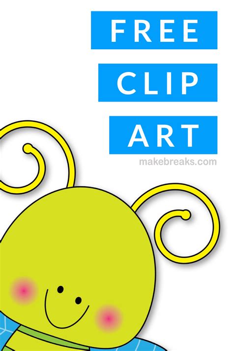 Cute bug clipart for teachers - clipart for teachers :) | Teachers pay teachers freebies, Free ...