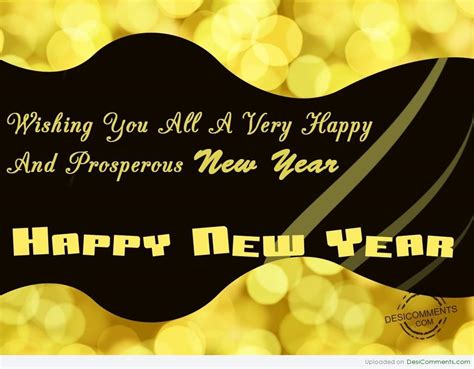 Wishing You A Prosperous New Year Desi Comments