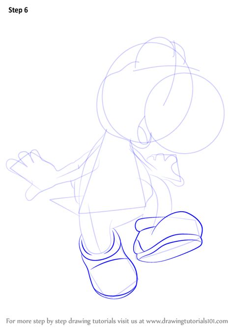 Start drawing yoshi with a pencil sketch. Learn How to Draw Yoshi from Super Smash Bros (Super Smash ...