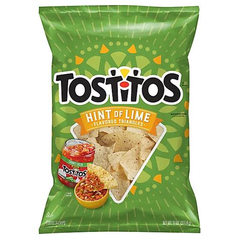 tostitos restaurant style hint of lime tortilla chips