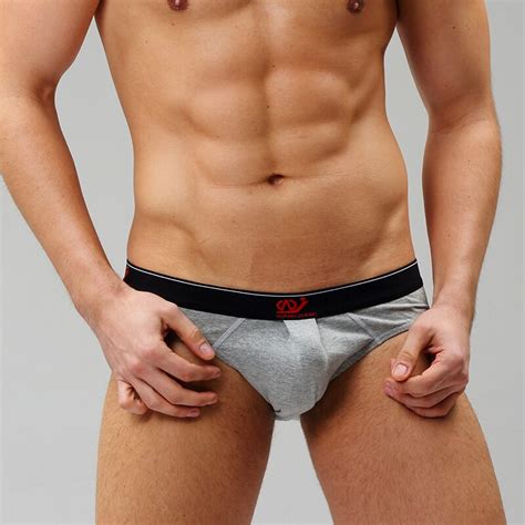 2017 New Mens Underwear Brief Cotton Underwear Man Sexy Briefs Low