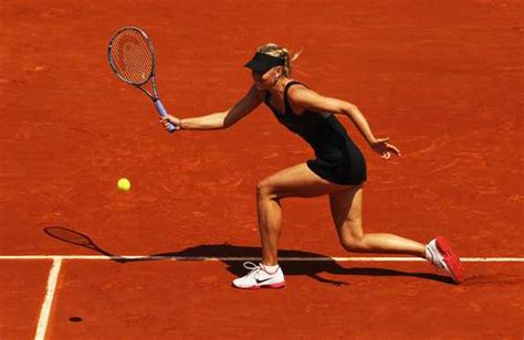 Sunny Days Maria Sharapova Upskirt Red Panty Moment In French Open