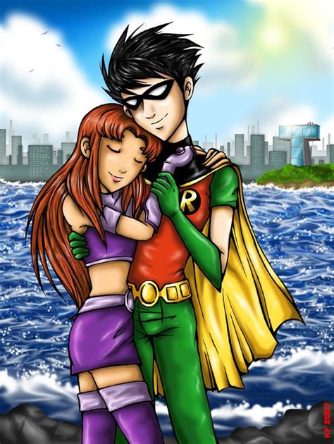 Robin And Star By Kfcomics On Deviantart Teen Titans Robin Original