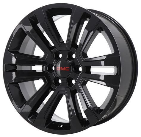 GMC YUKON 1500 2007 - 2019 GLOSS BLACK Factory OEM Wheel Rim (Not ...