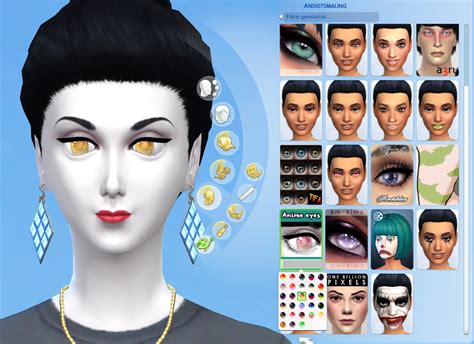 Mod The Sims Anime Inspired Eyes