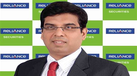 Reliance Securities Ceo Lav Chaturvedi Conferred With The Business