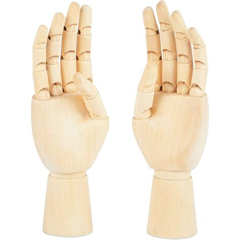 Bright Creations Posable Hand Model For Art Left And Right Mannequin