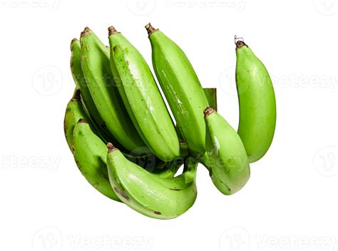 Green Banana Raw Banana Transparent Background 13793176 Png
