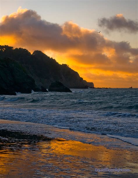 Sunset At Baker Beach San Francisco California Original Flickr