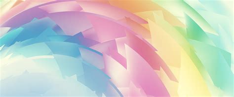 Colorful Rainbow Banner Background Poster Banner Flat Background