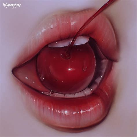 Zeichnen⟩eine (technische, künstlerische) zeichnung von etw., jmdm. Marzia Palomba on Instagram: "💌 Cherry Cherry lady Swipe ...