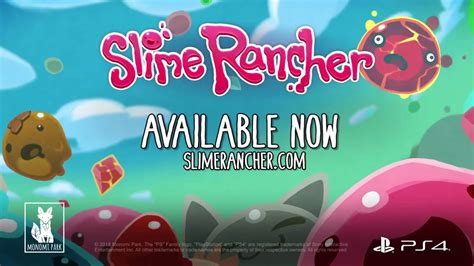 Slime Rancher Video Game Trailer Youtube