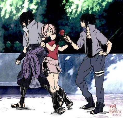 Imagem De Anime Sakura And Sasuke Naruto Shippuden Sasuke