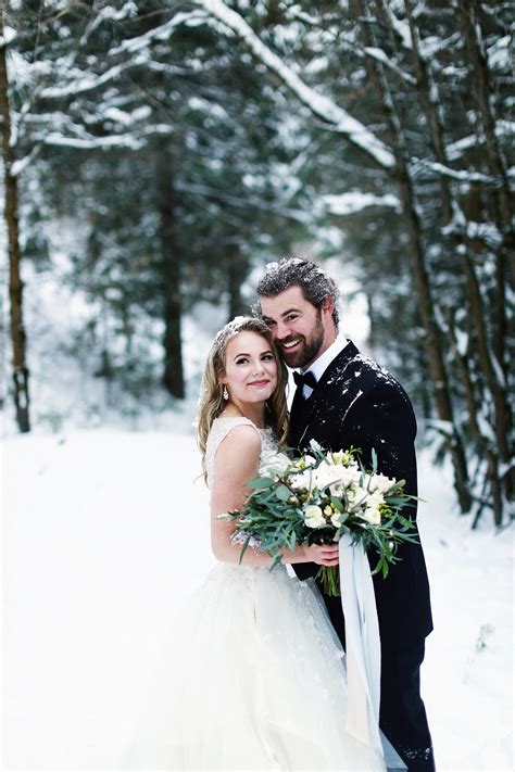 Winter Is Coming Err Rather Winter Is Here In This Snowy Shoot Winter Wonderland Wedding