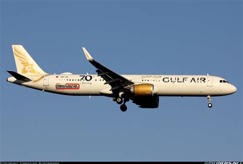 Airbus A321 253nx Gulf Air Aviation Photo 6220955