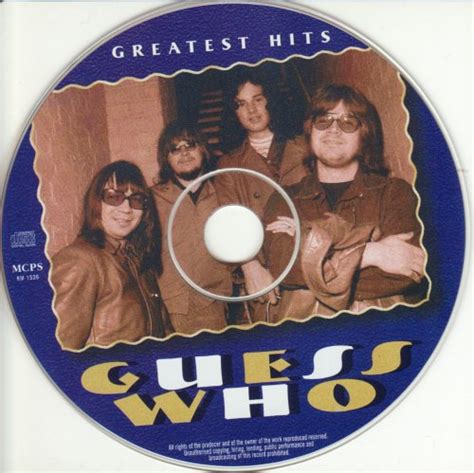 The Guess Who Greatest Hits 1996 Israbox Hi Res