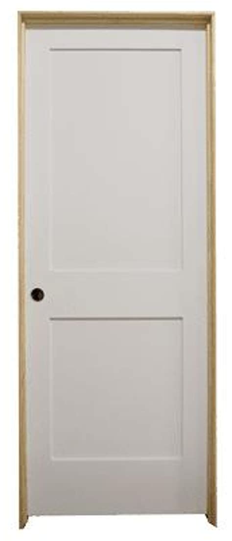 White Shaker 2 Panel Solid Core Primed Mdf Prehung Interior Door