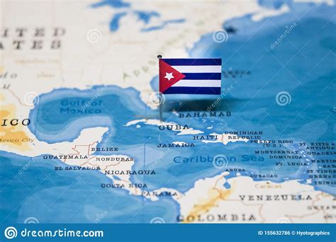 Cuba And Puerto Rico World Map