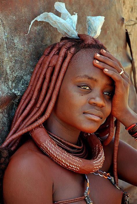 Himba Nambia Woman Tribal Women Pinterest