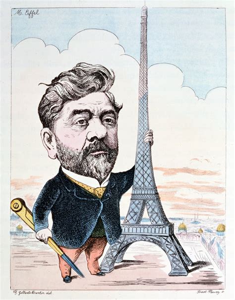 Gustave Eiffel 1832 1923 Con Su Construcción Más Conocida La Torre