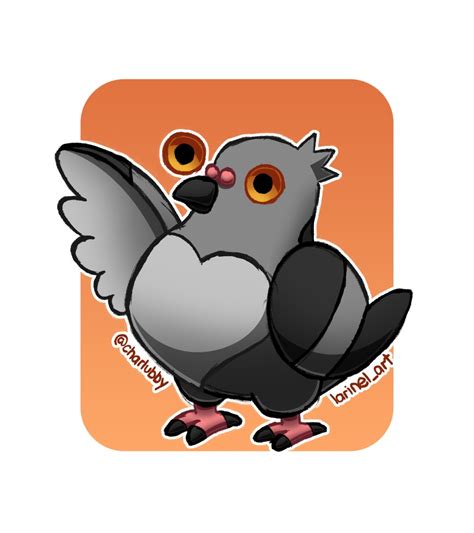 art by larinel health is wealth on twitter drew some pidoves in the style of charlubby s