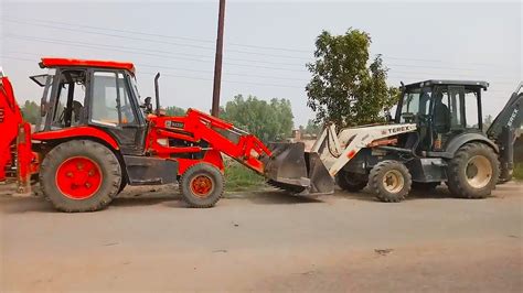 The Tractor Excavator Jcb Vs Terex Who Will Win Who Working Machines