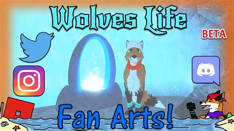 Roblox Wolves Life V2 Beta Fan Arts 33 Hd Youtube