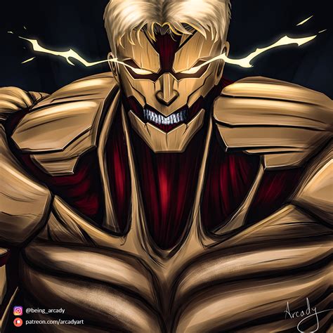 Armored Titan Attack On Titan By Arcadyarts On Deviantart