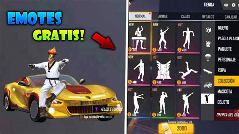 A player can choose six emotes at a time in the game. Rapido! Como Obtener emotes GRATIS en Free Fire - YouTube