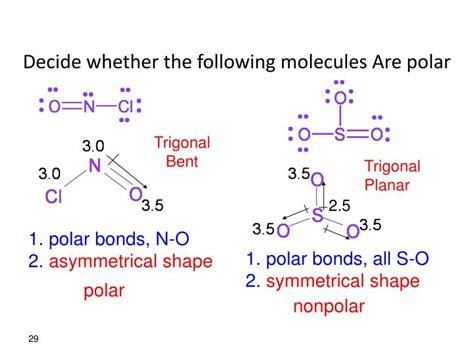Polarity is the property or term used to define these positive and negative electric charges in the molecule. PPT - CHM 2045 Molecular Geometry & Chemical Bonding ...