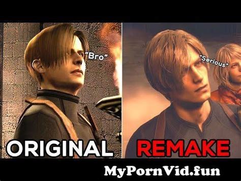 Resident Evil 4 Remake Vs Original Leon S One Liners Memes