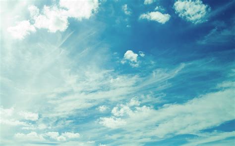 Blue And White Sky Clouds Sky Hd Wallpaper Wallpaper Flare