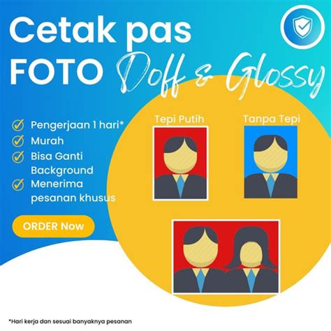 Jual Cetak Pas Foto Photo X X X Kertas Doff Silky Tanpa Tepi