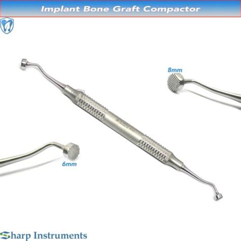 Implant Bone Graft Plugger Packer Compactor Bone Graft Syringe Dental