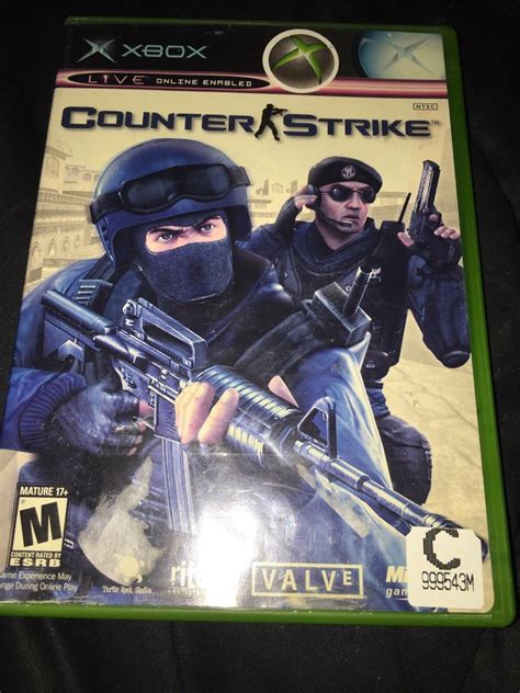 Counter Strike Microsoft Xbox Original Release Game Excellent Video Games